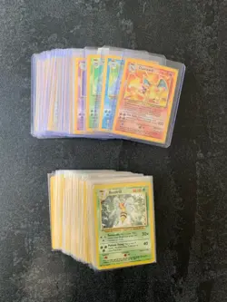 4 th print pokemon base set complete 102/102 LP/PL - Image 1