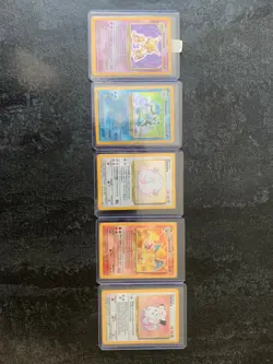 4 th print pokemon base set complete 102/102 LP/PL - Image 2