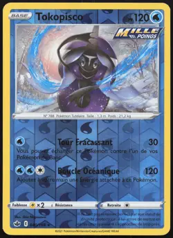 Carte Pokemon Tokopisco 040/198 Reverse Regne de Glace Francais - Image 1