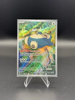 Pokemon TCG Snorlax SVP 051 Black Star Promo Sealed - Image 1