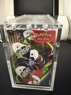 Pokemon Mega Evolution Phantasmal Flames Booster Box with Acrylic Case - Image 4