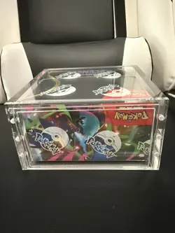 Pokemon Mega Evolution Phantasmal Flames Booster Box with Acrylic Case - Image 5