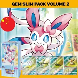 UK 🇬🇧 Chinese Gem Pack VOL 2 Eevee Booster Box Pokemon TCG CBB2C Authentic - Image 1