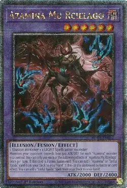 Yu-Gi-Oh! Azamina Mu Rcielago Rage Abyss Quarter Century Starlight ROTA-EN031 NM - Image 1