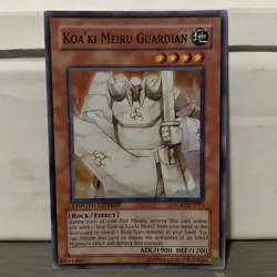 LIMITED EDITION KOA'KI MEIRU GUARDIAN 1996 RGBT-ENPP3 YUGIOH CARD (LP/MP) - Image 1