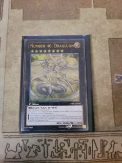 YUGIOH NUMBER 46: DRAGLUON SHSP-EN050 ULTIMATE 1ST ED NM - Image 1