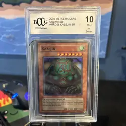 Yugioh Kazejin MRD-026 Super Rare BCCG 10 Mint - Image 1