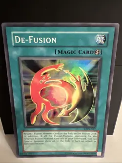 De-Fusion - LON-097 - YuGiOh! TCG - Super Rare - Unlimited Edition - LP/MP - Image 1