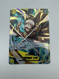 Trafalgar Law OP10-119 (SP) One Piece TCG Premium Booster The Best Vol.2 Foil NM - Image 1