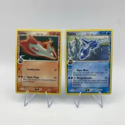 Latias 21/110, Latios 22/110, Delta Species, Pokemon TCG Cards, 2006 - Image 1