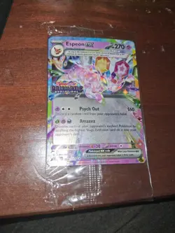 Pokemon TCG Surprise Box Promo Espeon EX Card #034/131 Stamped, Sealed - Image 1
