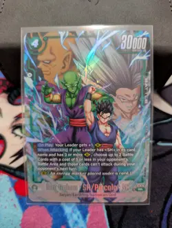 Bandai Son Gohan SH/Piccolo SH Dragon Ball Super Promo Foil Battle Card FP-076 - Image 1