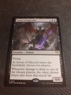 Sower of Discord - Near Mint MTG Commander Masters - Image 1