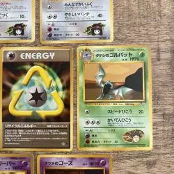 Vintage Japanese Pokemon Card Lot WOTC Gym Heroes & Rare Recycle Energy - LP/NM - Image 4