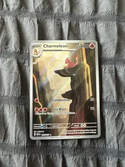 [NEAR MINT] Pokemon TCG Charmeleon Holo Card 169/165 Scarlet & Violet 151 - Image 1