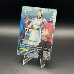 Bandai Gundam War TCG Paptimus Scirocco Pilot Burst GD03-084 R+ Card - Image 1