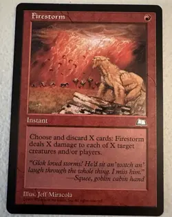 Firestorm Weatherlight Mtg Light Play - Image 1