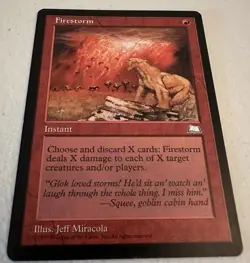 Firestorm Weatherlight Mtg Light Play - Image 2