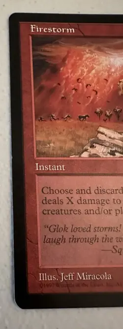 Firestorm Weatherlight Mtg Light Play - Image 3