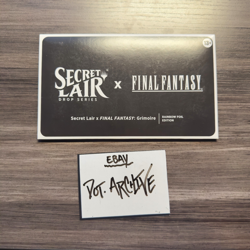 Magic the Gathering x Final Fantasy Secret Lair Grimoire FOIL ENGLISH SEALED - Image 1