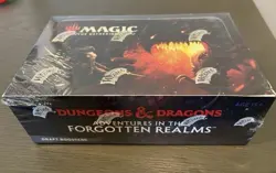 Magic the Gathering (MTG) D&D Adventures in The Forgotten Realms Booster Box NEW 630509982875 - Image 1