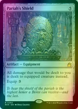 Pariah's Shield - FOIL NM (MTG Ravnica Remastered 264) - Image 1