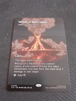 Volcano of Roku's Island (Valakut, the Molten Pinnacle) ~ Avatar [ NM ] [ MTG ] - Image 1