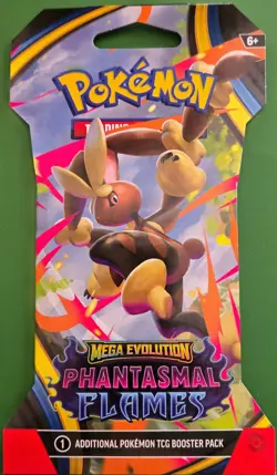 Pokemon TCG Mega Phantasmal Flames Booster Pack - Random Art - Image 3