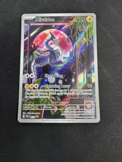 Pokemon SVP 013 Miraidon TCG Scarlet Violet Black Star Promo Holo Card - Image 1