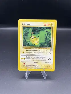 (MP) Pikachu Black Star Promo #27 Pokemon TCG Card WOTC - Image 1