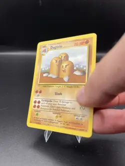 (MP) Dugtrio Base Set Unlimited 19/102 Pokemon TCG Card WOTC - Image 4