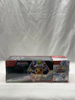 Pokemon TCG Prismatic Evolution Surprise Box & Booster Bundle Sams Exclusive - Image 1
