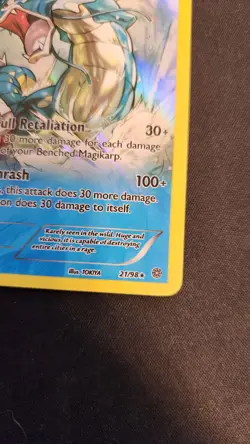 Gyarados 21/98 Holo Rare Ancient Origins Pokemon Near Mint - Image 2