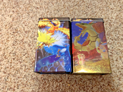 Vintage 2004 Pokemon TCG Rayquaza Legendary Birds EX Deck Collectors Tins EMPTY - Image 1