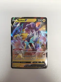 Raikou V 048/172 Swsh09: Brilliant Stars Holo (Pokemon TGC) NM - Image 1