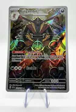 Kingambit 220/198 Illustration Rare Holo – 2023 Pokemon SV01 Scarlet & Violet NM - Image 1