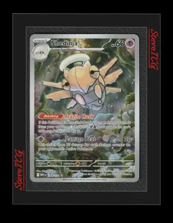 Shedinja Illustration Rare 144/132 Mega Evolution Pokemon TCG Pack Fresh NM - Image 1