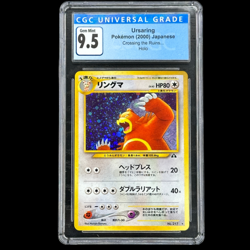 Pokemon Japanese Ursaring Neo Discovery Holo CGC 10 Blue Label - Image 1