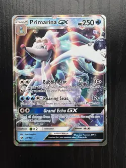 Pokemon Lot Primarina GX 42/149 Snorlax GX SM05 Bewear GX SM34 Drampa GX 115/145 - Image 2