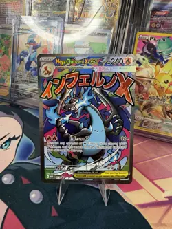 POKEMON MEGA CHARIZARD EX SIR MEGA EVOLUTION BLACK STAR PROMO #023 NM - Image 1