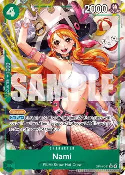 Nami (Alternate Art) [OP14 - OP14-031] - NM [Foil] TCG One Piece - Image 1