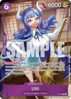 Ulti (Event Pack Vol. 6) [OP-PR - P-077] - NM [Foil] TCG One Piece - Image 1