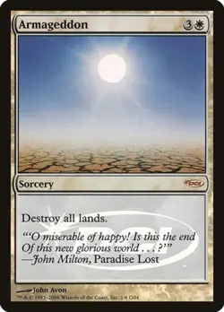MTG English Armageddon NM Foil Promos: Judge - Image 1