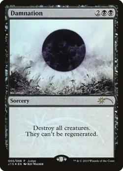 MTG English Damnation NM Foil Promos: Judge - Image 1