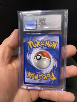 Pokemon Hitmonchan Holo Rare 008/130 Base Set 2 English 2000 CGC 8.5 Graded Card - Image 3