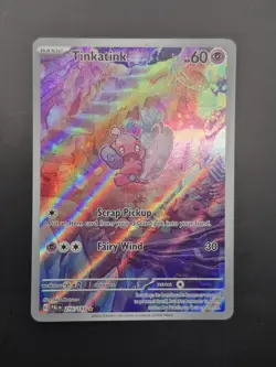 Tinkatink Pokemon Card Scarlet & Violet Paldea Evolved, Set 216/193 - Image 1