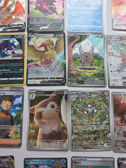 Lot Of 24 Pokemon Cards Vmax V Full Art Rainbow Gold Look - Image 5