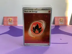 Fire Energy Reverse Holo - SVE002 - Pokemon Card Scarlet & Violet - Near Mint - Image 1