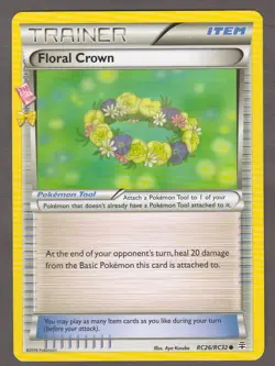 Floral Crown RC26/RC32 Generations Radiant Collection Pokemon Card NM 2016 - Image 1