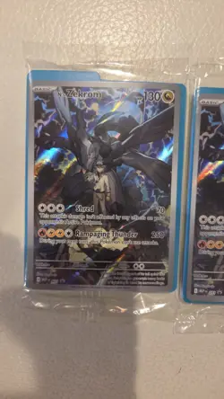 X3! N’s Zekrom Ascended Heroes Promo 031 SEALED Pokemon Card TCG - Image 2